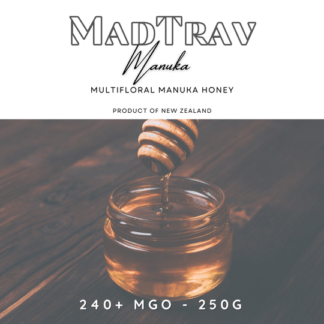 MadTrav | Manuka Honey MGO240+ | 250g